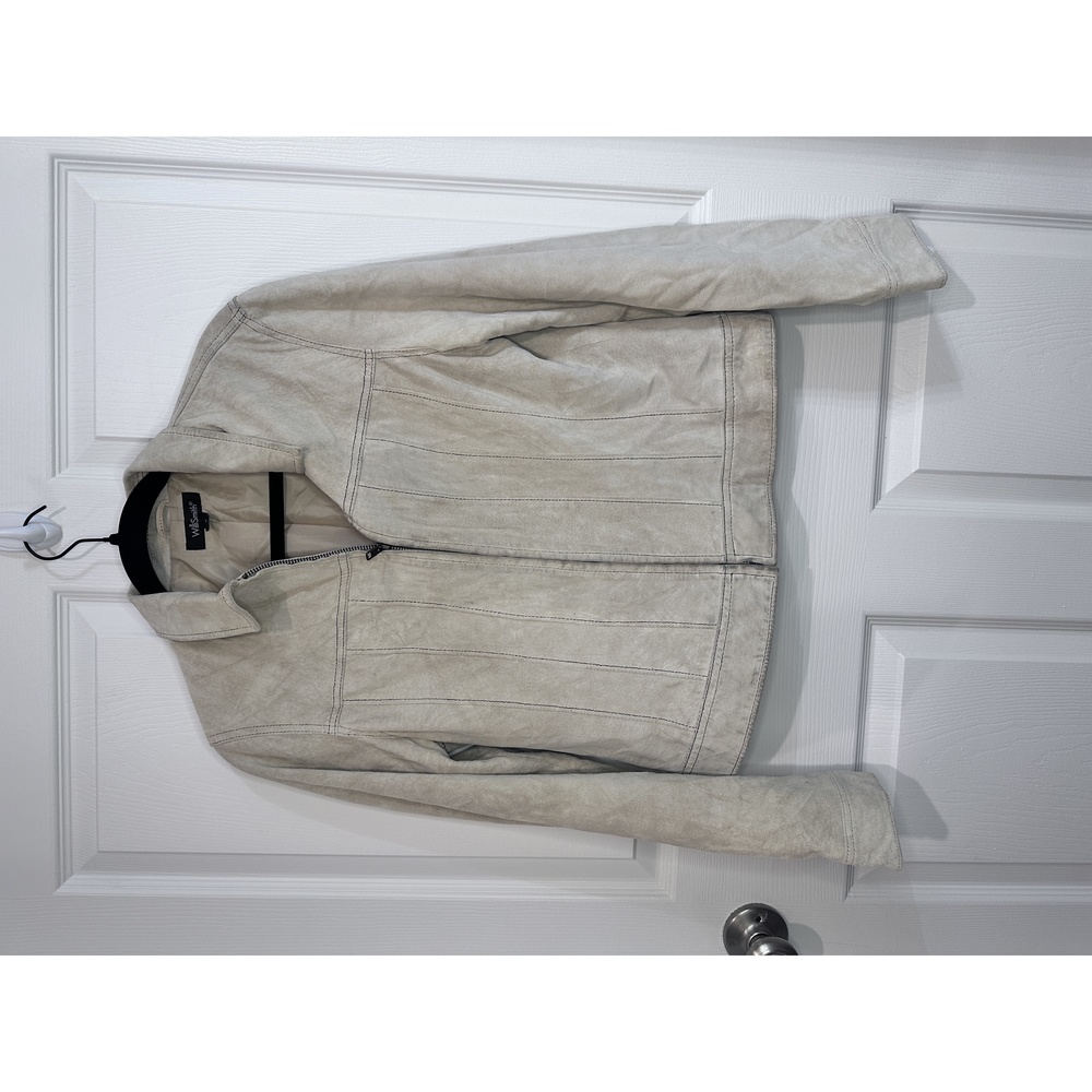 Willi Smith 100% Leather Fully Lined Jacket Size M